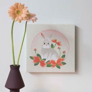 [공방체험] Happy Rabbit&#039;s day, 토끼 민화 그리기 [공방체험] Happy Rabbit&#039;s day, 토끼 민화 그리기